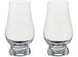 Midocean - Set Di Bicchieri Da Whisky "Malt"" MO1876 (Taglia Unica) (Trasparente/Argento)"