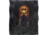 Batman - Coperta A Torre, Setosa E Morbida TV24896 (Taglia Unica) (Nero/Giallo)