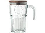 Midocean - Tazza Da Caffè "Vitrio Jar"", Vetro MO1856 (Taglia Unica) (Trasparente)"