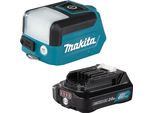 Lampada A Batteria Makita Ml 107 DA1 12 V Max. 200 Lm Led + 1X Batteria 2,0 Ah - Senza Caricabatteria