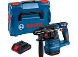 Bosch Gbh 18V-22 Professional Trapano A Percussione A Batteria 18 V 1,9 J Sds Plus Brushless + 1X Batteria Procore 4,0 Ah + L-Boxx - Senza Caricabatteria