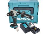 Makita Ddf 492 RT1J Avvitatore A Batteria 18 V 141 Nm Brushless + 1X Batteria 5,0 Ah + Caricabatteria + Makpac