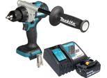 Makita Ddf 492 RT1 Avvitatore A Batteria 18 V 141 Nm Brushless + 1X Batteria 5,0 Ah + Caricabatteria