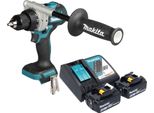 Makita Ddf 492 Rg Trapano Avvitatore A Batteria 18 V 141 Nm Brushless + 2X Batteria 6,0 Ah + Caricabatteria