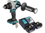 Makita Ddf 492 Rt Trapano Avvitatore A Batteria 18 V 141 Nm Brushless + 2X Batteria 5,0 Ah + Caricabatteria