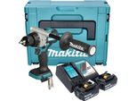 Makita Ddf 492 Rfj Avvitatore A Batteria 18 V 141 Nm Brushless + 1X Batteria 3,0 Ah + Caricabatteria + Makpac