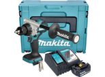 Makita Ddf 492 RF1J Trapano Avvitatore A Batteria 18 V 141 Nm Brushless + 1X Batteria 3,0 Ah + Caricabatteria + Makpac