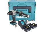 Makita Ddf 492 Rgj Avvitatore A Batteria 18 V 141 Nm Brushless + 2X Batteria 6,0 Ah + Caricabatteria + Makpac