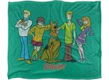 Scooby Doo - Coperta A Bande, Setosa, Morbidissima TV24942 (Taglia Unica) (Multicolore)