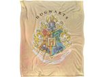 Harry Potter - Coperta Con Stemma Di Hogwarts, Setosa E Morbidissima TV24954 (Taglia Unica) (A Colori)
