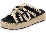 N9366 Ciabatta Donna Mou Jute Woman Sandal
