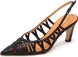 N9433 Decollete Sling-Back Donna Lella Baldi Woman Shoesf Black
