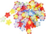 Decorazione Da Tavola Con Fiori Hawaiani 300 Pezzi Colorati - Taglia Unica