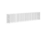 Vidaxl Gabbione Letto Rialzato Ferro Zincato 470X50X100 Cm