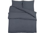 Vidaxl Set Di Biancheria Da Letto Antracite 200X200 Cm Microfibra Leggera