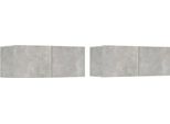 Mobili Tv 2 Pz. Grigio Cemento 80X30X30 Cm Materiale A Base Di Legno
