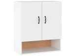 Vidaxl Armadio A Muro Bianco 60X31X70 Cm Materiale Legno