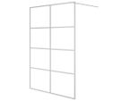 Vidaxl Schermo Doccia Per Cabina Doccia Silver 140X195 Cm Esg Vetro Chiaro