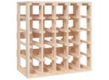 Portabottiglie 58,5X33X60,5 Cm In Legno Di Pino Massiccio