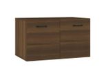 Vidaxl Armadio A Muro In Rovere Marrone 60X36,5X35 Cm Materiale In Legno