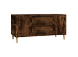 Mobile Tv In Rovere Fumé 102X44,5X50 Cm Materiale In Legno