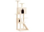 Vidaxl Graffiatoio In Sisal Crema 153 Cm