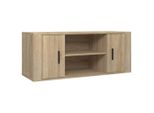 Mobile Tv Vidaxl Rovere Sonoma 100X35X40 Cm Materiale A Base Di Legno