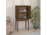 Vidaxl Credenza Marrone Miele 60X40X120 Cm In Legno Di Pino Massiccio