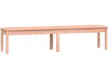 Panchina Da Giardino A 2 Posti 203,5X44X45 Cm In Legno Massiccio Di Abete Douglas