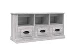 Mobile Tv Grigio Sonoma 100X35X50 Cm In Materiale Ligneo