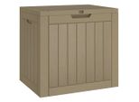 Vidaxl Cassetta Da Giardino Grigia 55,5X43X53 Cm In Polipropilene