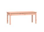 Panchina Da Giardino 109X44X45 Cm In Legno Massiccio Di Abete Douglas