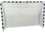 GroßHandel Gmbh - Porta Da Calcio Ware New Sports Nero/Bianco 300X200X90 Cm