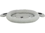 Lettino Per Cani Trixie Junior Dog, Ovale Con Bordo Basso, 50 X 40 Cm, Grigio
