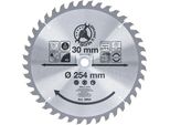 Lama Circolare In Metallo Duro | Ø 254 X 30 X 3,2 Mm | 40 Denti