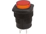 Interruttore A Pulsante Off-(On) Con Led Arancione