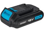 Hazet 9212-02 Batteria Di Ricambio Agli Ioni Di Litio ∙ 18 V ∙ 2 Ah