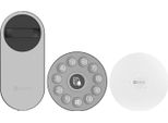 Ezviz Kit Serratura Intelligente CS-DL01S Tastierino DL01CP Centralina A3-BK Grigio