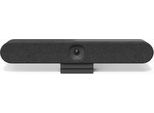 Logitech Rally Bar Huddle, Sistema Di Videoconferenza Di Gruppo, 4K Ultra Hd, 4X, Grafite