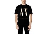 Armani Exchange 8Nztpq_Zjh4Z Maglietta A Maniche Corte Nera Xl Uomo Nero Xl