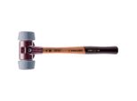 Mazza Simplex Soft-Face, 50:40, Tpe-Mid; Con Corpo In Ghisa Malleabile E Impugnatura In Legno Di Alta Qualità | D=50 Mm | 3003.051