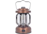 Lanterna Da Campeggio Retrò Lampada Da Campeggio Vintage Tipo C Ricaricabile 3 Modalità Dimmerabile Con Gancio Lampada Da Tenda A Led Impermeabile Per Giardino Marrone