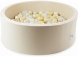 Vasca Di Asciugatura 110X40 Beige Con 500 Palline: Trasparente, Opalescente, Oro Chiaro, Beige