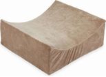 Culla Da Gioco In Morbida Schiuma Vellutata, Beige Scuro