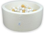 Dry Pool 90X40 Boucle White 300 Palline: Bianco, Madreperla, Beige
