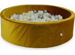 Piscina Di Palline 700 Pezzi 130X40 Velvet Gold: Argento, Opale, Oro Chiaro, Trasparente