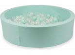 Piscina Dry Mint 110X30 Con 400 Palline: Trasparente, Madreperla, Menta Chiara