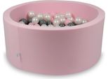 Dry Pool, Rosa Cipria, 90X40, Con 300 Palline: Madreperla, Grigio, Rosa Chiaro