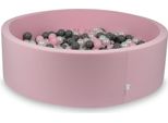 Dry Pool, Rosa Cipria, 130X40, Con 700 Palline: Madreperla, Grigio, Rosa Chiaro