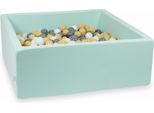 Piscina Dry Mint 110X110X40 Con 600 Palline: Beige, Grigio, Bianco